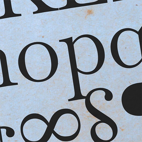 An example of the original Baskerville typeface